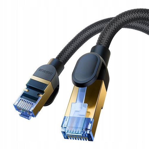 KABEL SIECIOWY BASEUS ETHERNET RJ45 KAT.7 10GBPS 20M CZARNY W OPLOCIE na Arena.pl