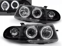 LAMPY REFLEKTORY OPEL ASTRA 1 F OD 1991 DO 1994 Roku ANGEL EYES RINGI LED
