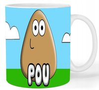 Kubek ceramiczny Pou - gra wideo