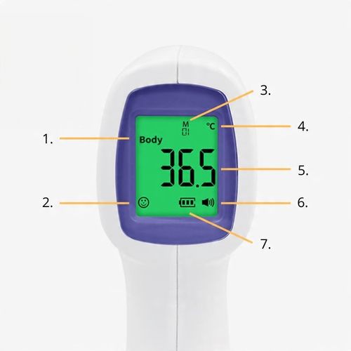 Termometr bezdotykowy na podczerwień Arsa Go 2024 na Arena.pl