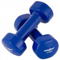 Hantle powlekane/gumowane Maxxiva 2x 2 kg