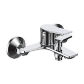 Bateria wannowa ścienna prysznicowa natryskowa chrom - Yoka