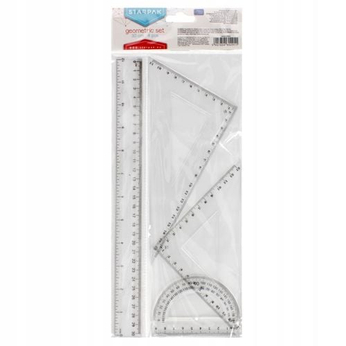 zestaw geometryczny 30cm 4el 2911 na Arena.pl