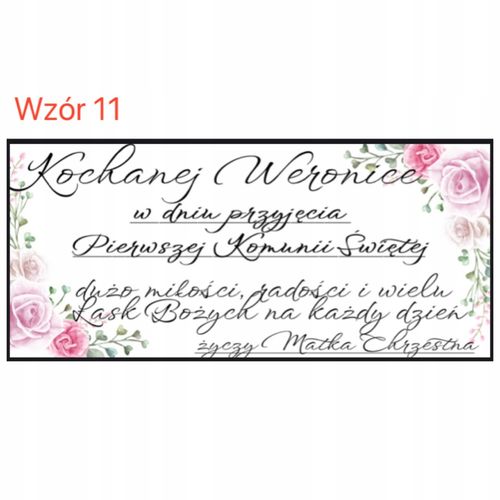 Prezent na komunię pamiątka komunii świętej IMIĘ na Arena.pl