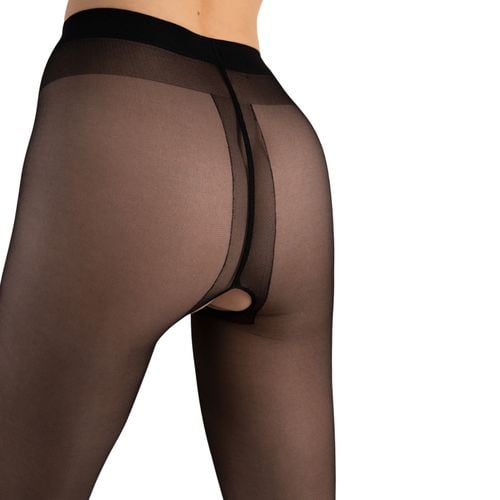 Rajstopy z Dziurką w Kroku Ouvert 20DEN L na Arena.pl