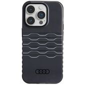 Etui Audi do iPhone 14 Pro, Czarny, MagSafe