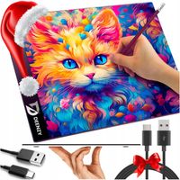 TABLET GRAFICZNY Deska Kreślarska TABLICA DO RYSOWANIA + Rękawiczka GRATIS