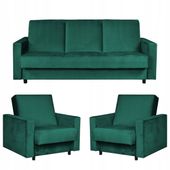 Zestaw mebli wypoczynkowy Alicja wersalka kanapa fotele Family Meble