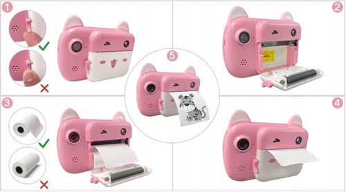 Aparat cyfrowy natychmiastowy HD z drukarką POLARX na Arena.pl