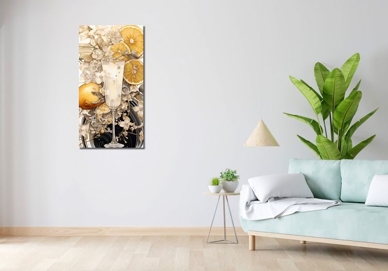 Obraz 50x100cm Esencja Cytrusów zdjęcie 2