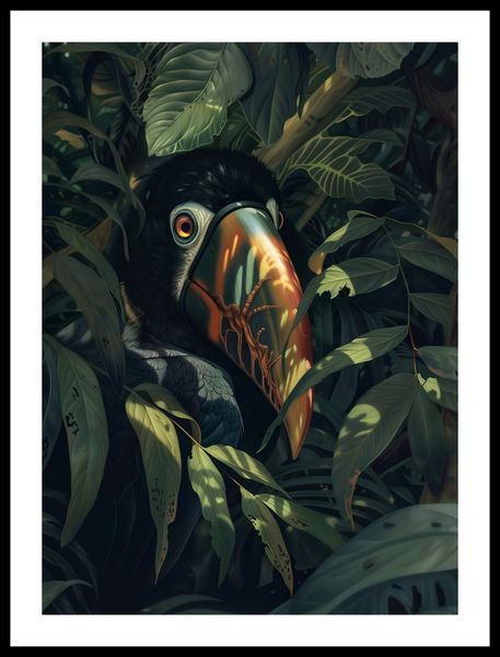 Plakat 40x55cm Skryty Tukan zdjęcie 3