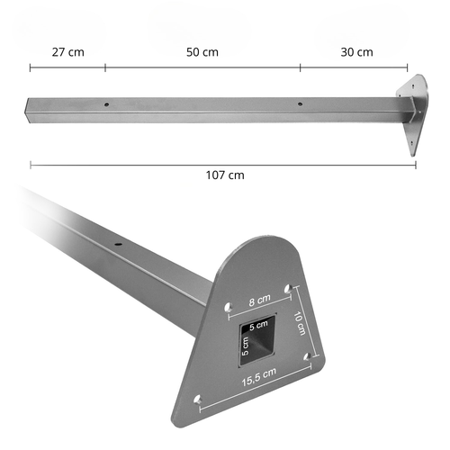 Stelaż na huśtawkę gray - dostawka na Arena.pl