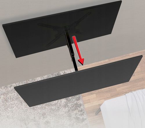 Uchwyt do Telewizora 17-55 cali Obrotowy Długie Ramię 42cm Wieszak TV na Arena.pl