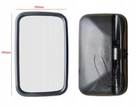 Lusterko na rurkę 300x180 Lustro Ogrzewane 24V Case Claas Deutz-Fahr Fendt