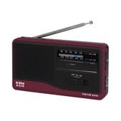Radio Eltra Asia czarne FM LW zasilanie bateryjne antena teleskopowa