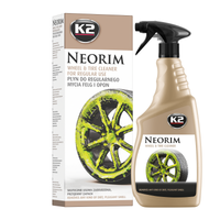 K2 Neorim 700 ml – neonowy środek do mycia felg i opon (bezkwasowy)