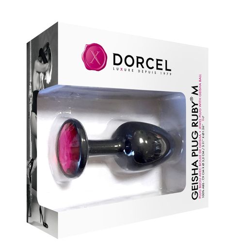 Buttplug Marc Dorcel - Geisha Plug Ruby M V2 na Arena.pl