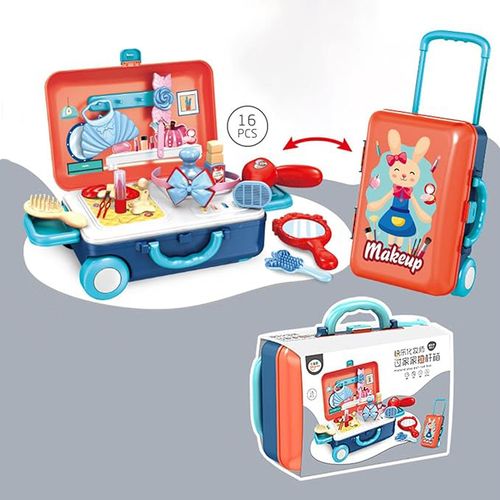 ZESTAW KUCHNIA W WALIZCE Kuchenka do gotowania ZABAWKA DLA DZIECI WALIZKA na Arena.pl