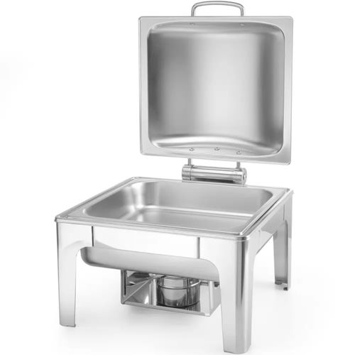 Podgrzewacz do potraw na pastę świeczki stal satynowana GN 2/3 na Arena.pl