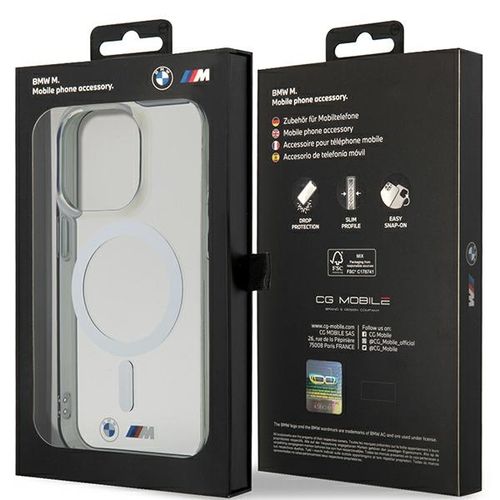 Etui BMW do iPhone 14 Pro 6,1"", Transparent MagSafe na Arena.pl