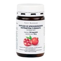 # KRAUTERHAUS SANCT BERNHARD Granat ekstrakt 500 mg (90 kaps.)