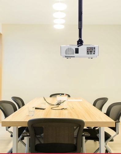 Wieszak Uchwyt do Projektora Rzutnika Czarny 4w1 Sufitowy Ścienny do na Arena.pl