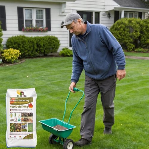 Nawóz Jesienny do Trawy trawnika 10 kg wieloskładnikowy granulowany na Arena.pl