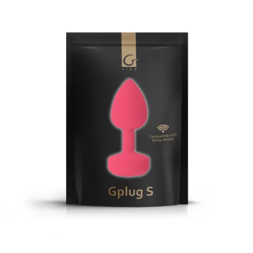 gvibe gplug s neon rose - ergonomiczny model wibrujący, silikon premium na Arena.pl