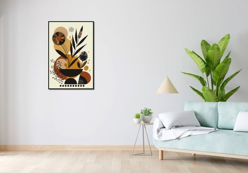 Plakat 61x91,5cm Ogrody Geometryczne na Arena.pl