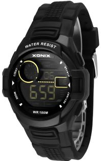 Xonix Elektroniczny zegarek sportowy, stoper, alarm, wielofunkcyjny, WR 100M, podświetlenie