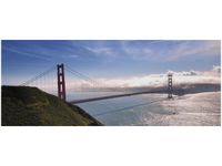 100X40CM GOLDEN GATE BRITTA HEISE OBRAZ DREWNO