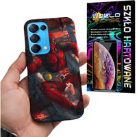 ETUI DO OPPO FIND X3 LITE - DEADPOOL MARVEL FILMY SERIALE + SZKŁO