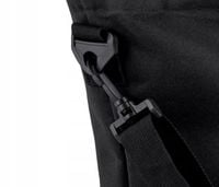 Torebka damska torba shopperka na zakupy czarna do pracy na ramię ZAGATTO