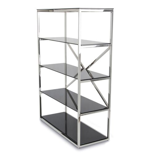 Regał Torni Silver Black 100x140 cm na Arena.pl