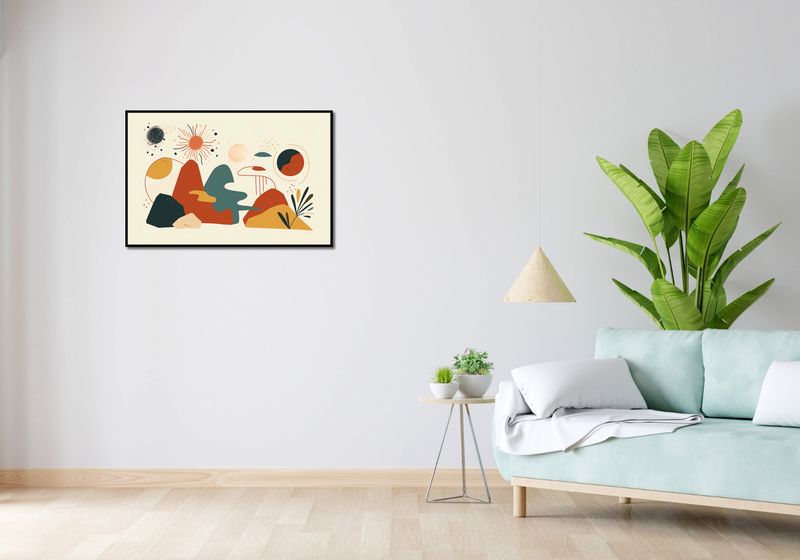 Plakat 86,4x56,8cm Kosmos Barw zdjęcie 4