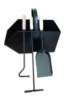 Zestaw węglarka + akcesoria do pieca kominka zestaw kominkowy PL