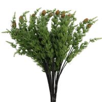 Dodatek iglasty ciemny zielony 6 szt