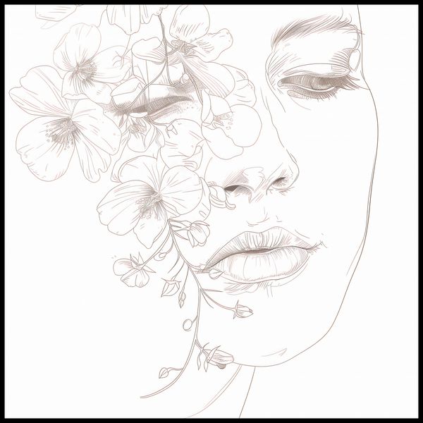 Plakat 90x90cm Kwitnąca Imersja zdjęcie 2