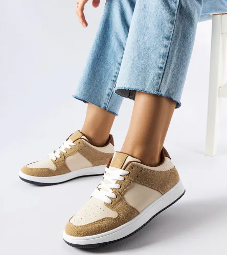 Beżowe sneakersy Jacqueline 37 na Arena.pl