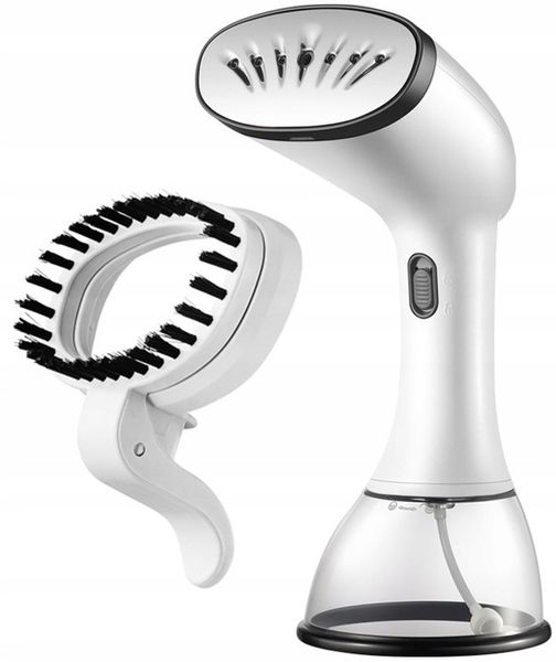 PAROWNICA DO UBRAŃ ŻELAZKO PAROWE STEAMER WHITE zdjęcie 1