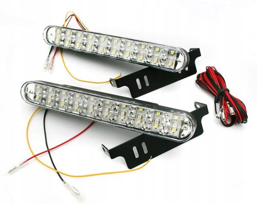 Światła LED do jazdy dziennej E4 RL 400lm DRL Z KIERUNKOWSKAZEM na Arena.pl