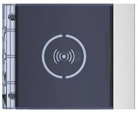 SFERA: Plakietka modułu czytnika zbliżeniowego breloków - Aluminium Legrand 353201