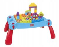 Klocki Mega Bloks CNM42 Stolik z klockami niebieski 30 szt.