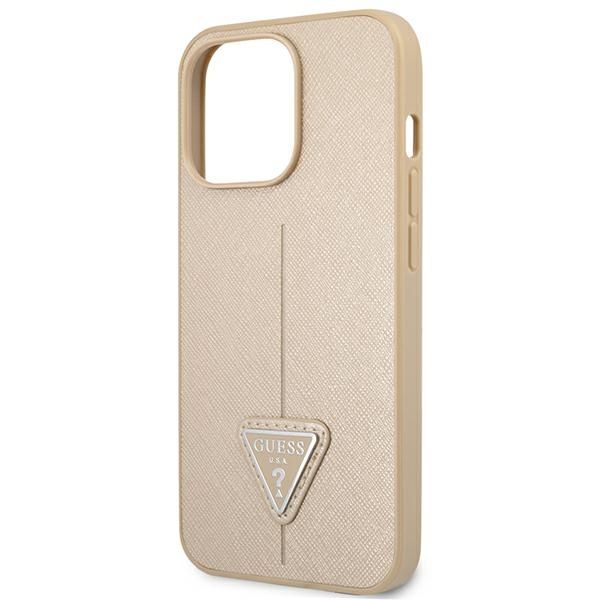Etui Guess do iPhone 14 Pro Max, Beżowy zdjęcie 6