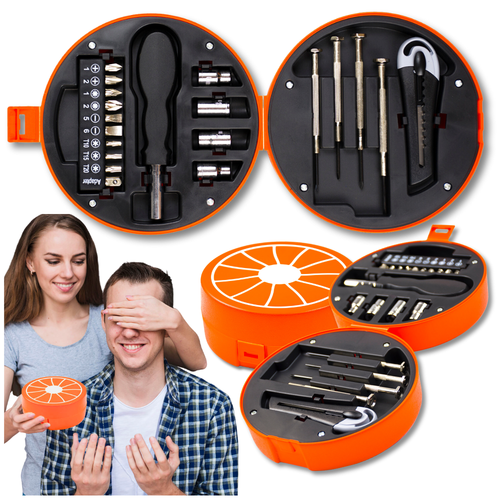 zestaw narzędzi pomarańcza na Arena.pl