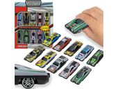 10x samochodzik resorak autka metalowe samochodziki zestaw