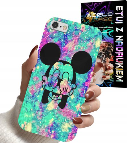 ETUI CASE DO IPHONE 6 PLUS - MYSZKA MINNIE DAMSKIE WZORY PLECKI na Arena.pl