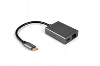 2w1 Multiport USB-C na USB-C + RJ45 Spacetronik SPU-M08 Quick Charge