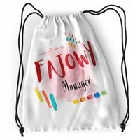 Plecak Dla Managera Sportowy Szkolny Worek Torba Z Nadrukiem Ze Zdjęciem