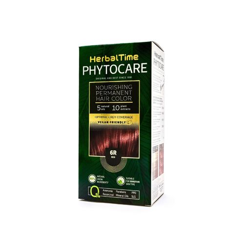 HERBAL TIME Phytocare Farba do włosów naturalna 6R Red na Arena.pl